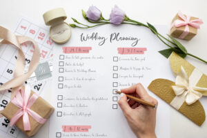 rétroplanning de mariage