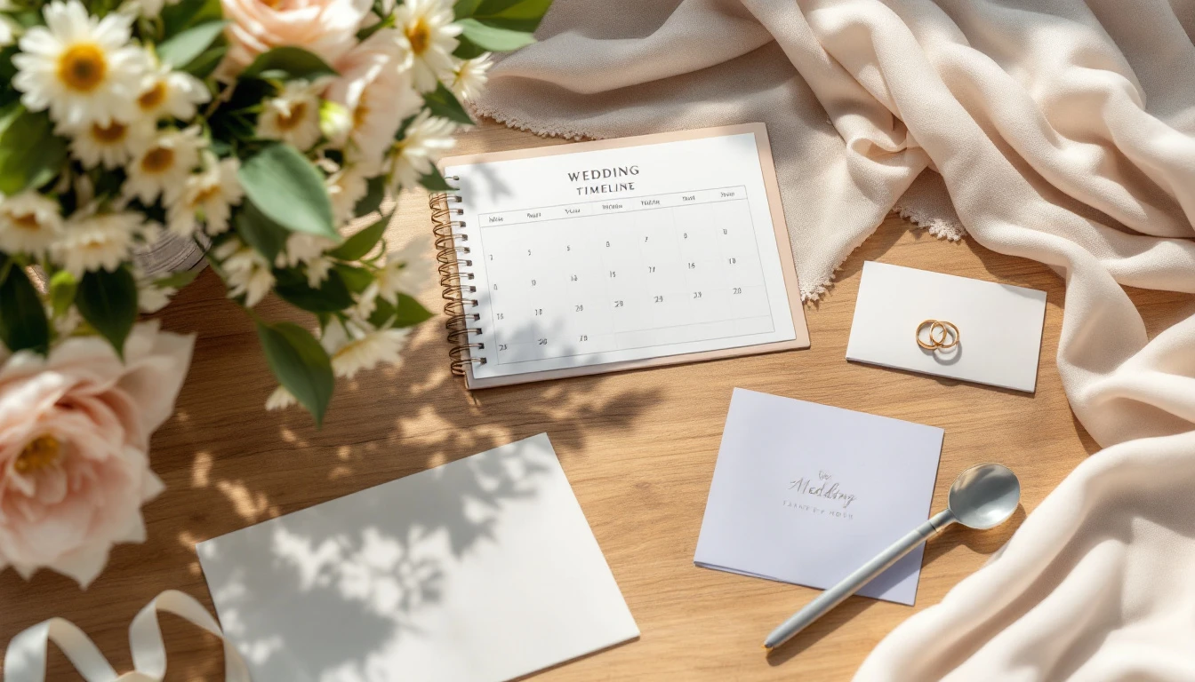 Rétroplanning de mariage : toutes les étapes clés pour une organisation